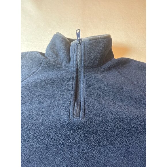 Vineyard Vines Navy Blue 100% Polyester Half-Zip Fleece Pullover Sweater S - Picture 4 of 12